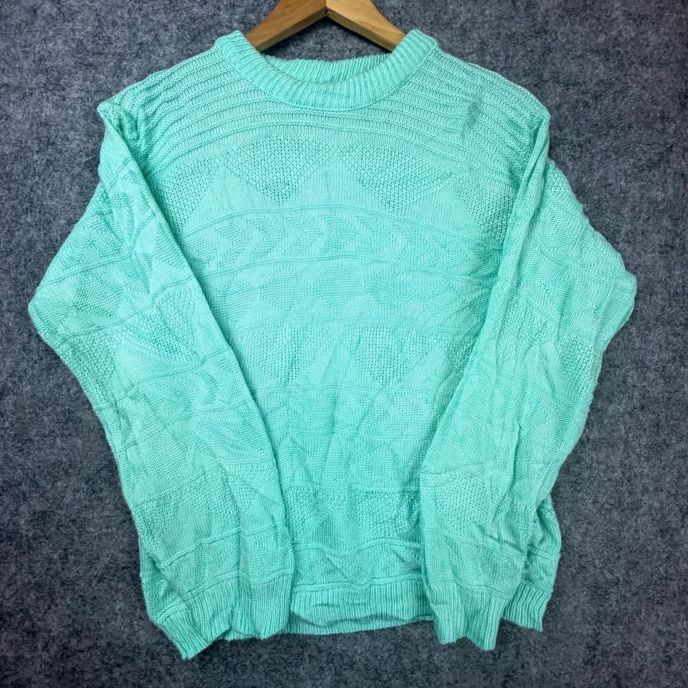 Vintage Jamknits Sweater Womens Small Pastel Soft Girl Coastal Grandma Minimal